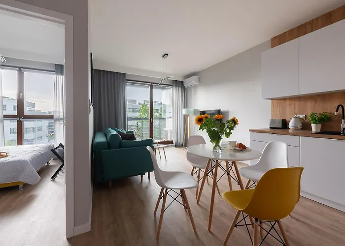 아파트 Moduo Serviced 바르샤바